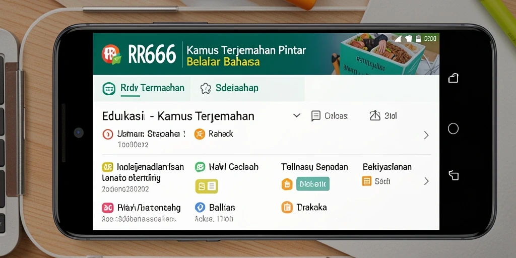 Tampilan antarmuka RR666 yang user-friendly dan fungsional.